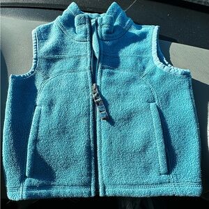 REI Toddler Fleece Zip Vest 💙 Blue • 3T • 2008 Outdoor Layer